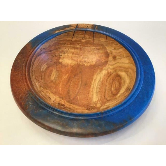 Raymond Sapergia - Spalted Oak & Resin bowl